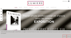 Desktop Screenshot of lumiere-imaging.fr