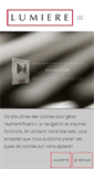 Mobile Screenshot of lumiere-imaging.fr